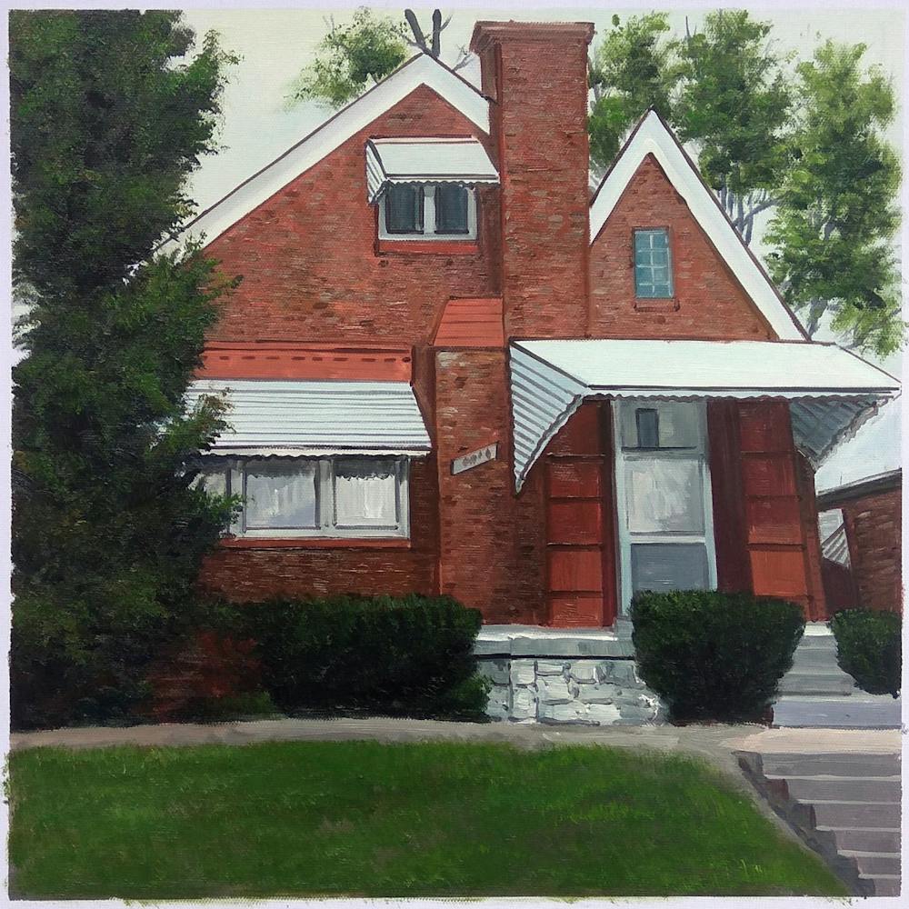 Artist-Rendered Painting