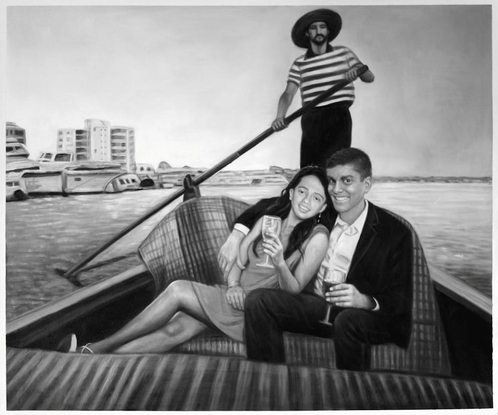 Artist-Rendered Painting