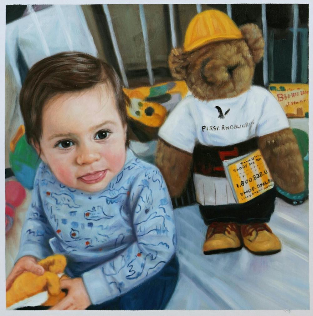 Artist-Rendered Painting