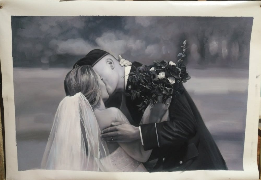 Artist-Rendered Painting