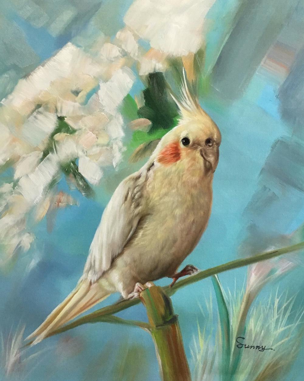 Artist-Rendered Painting