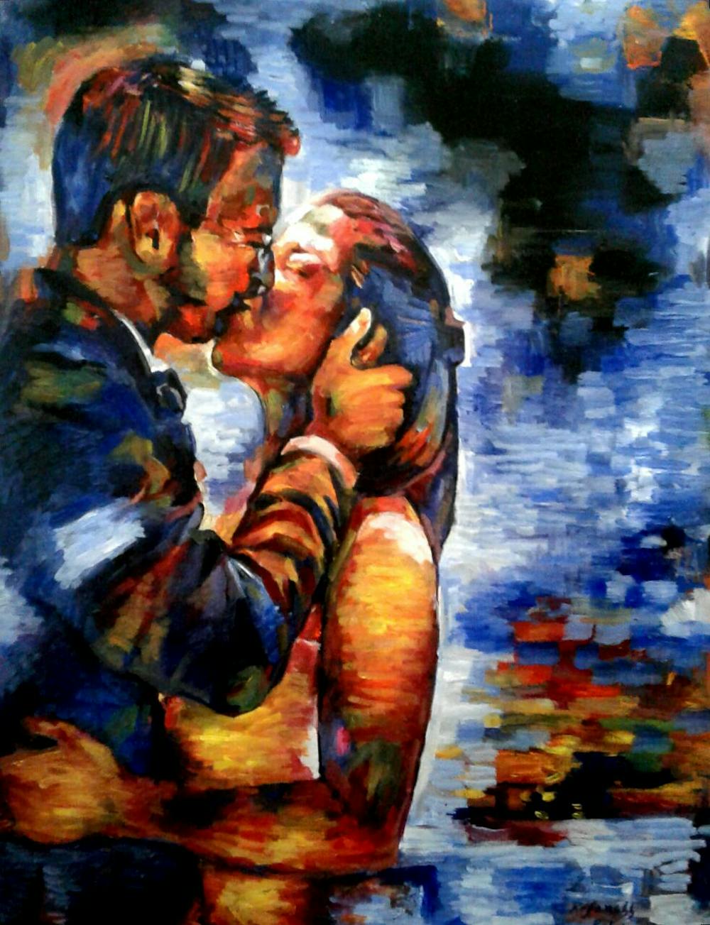 Artist-Rendered Painting