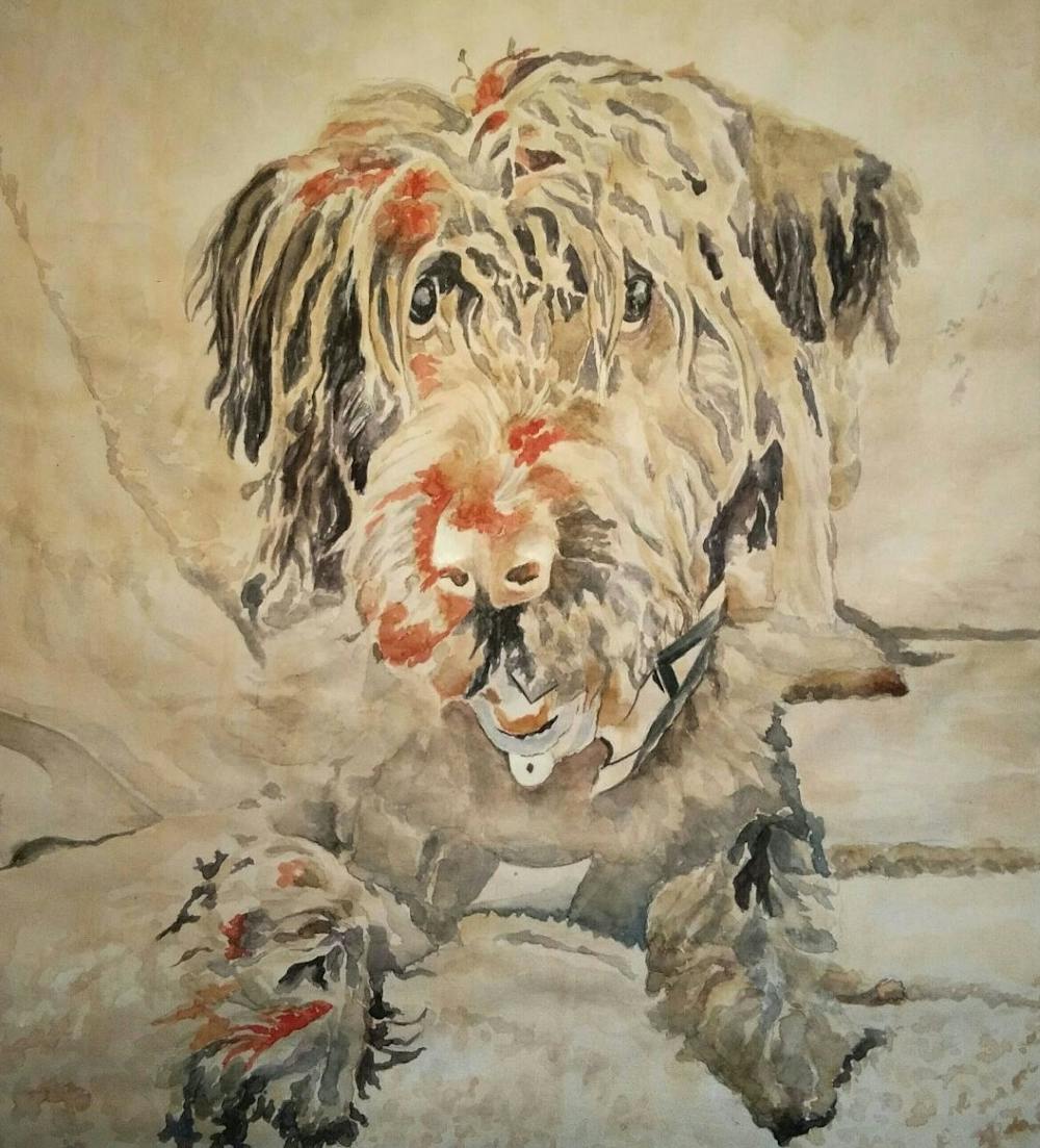 Artist-Rendered Painting