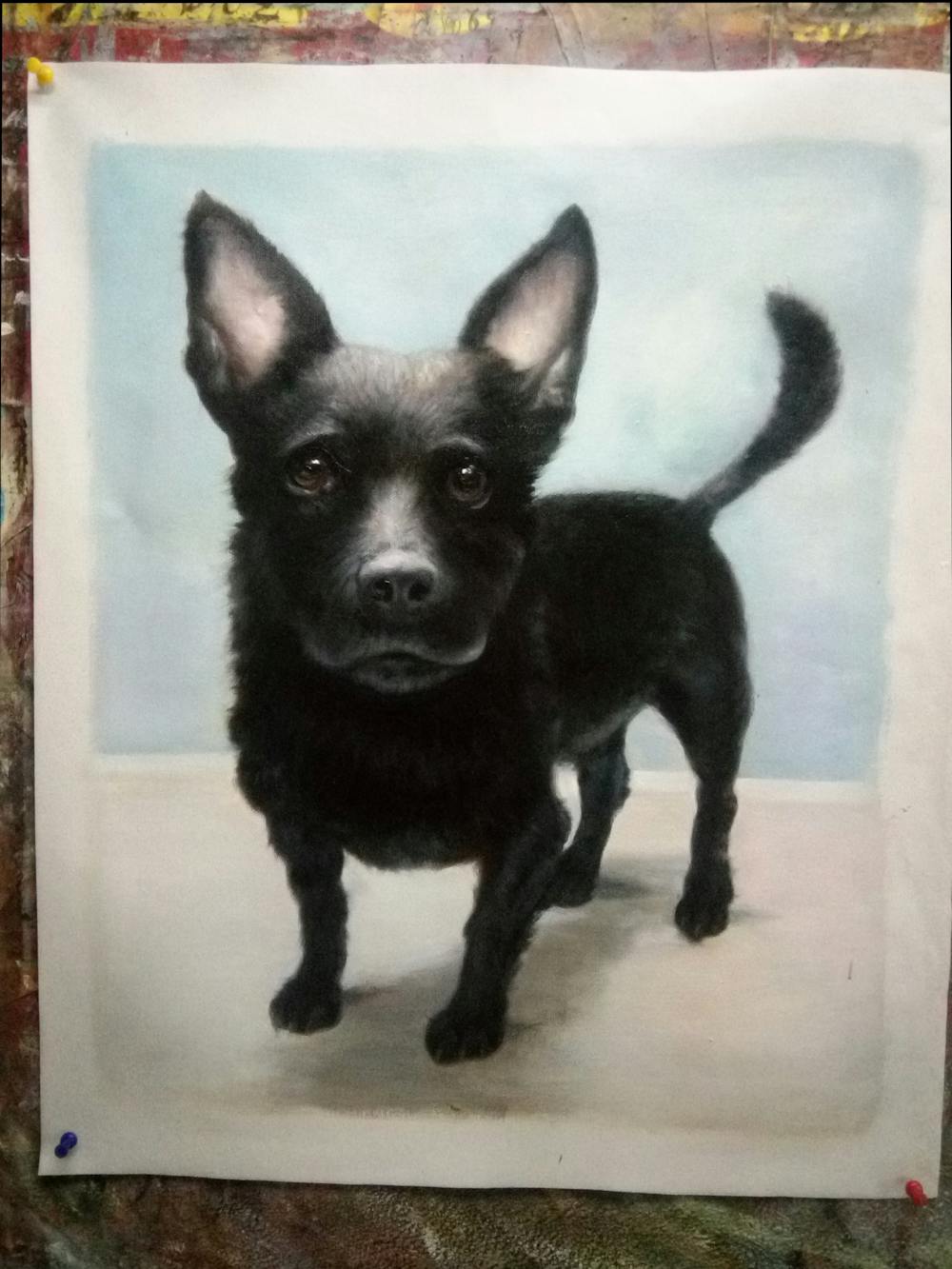 Artist-Rendered Painting