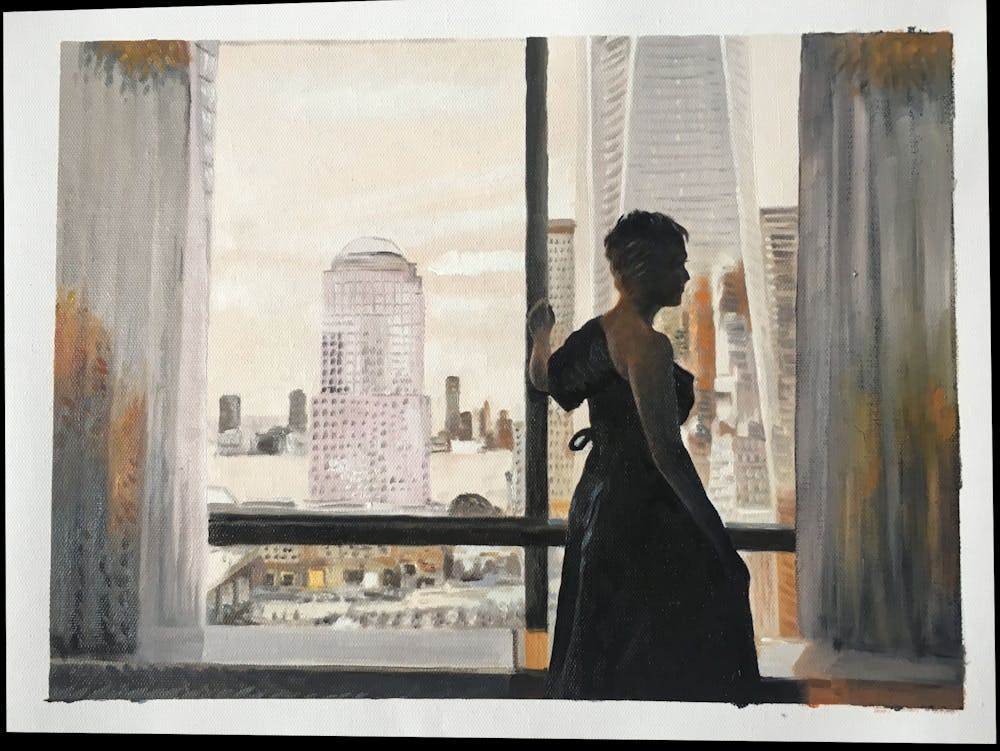 Artist-Rendered Painting