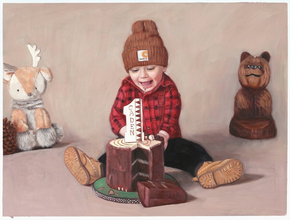 Artist-Rendered Painting