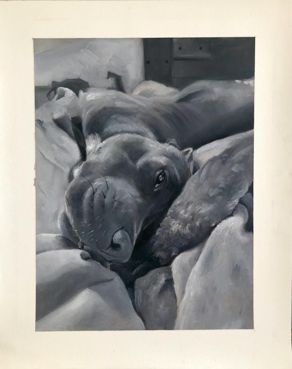 Artist-Rendered Painting