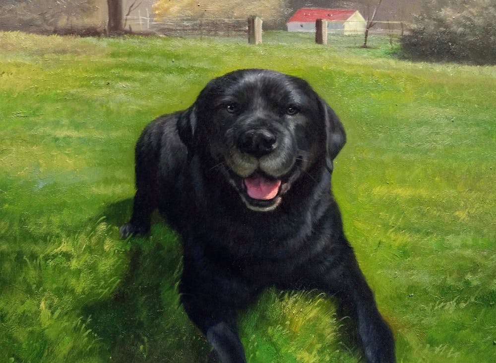 Artist-Rendered Painting