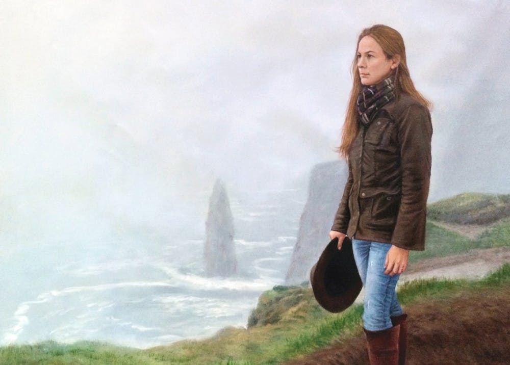 Artist-Rendered Painting