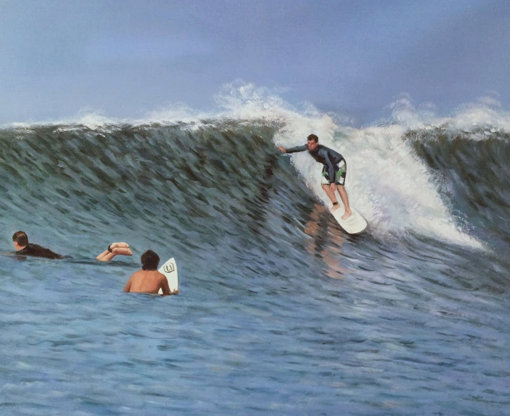 Artist-Rendered Painting