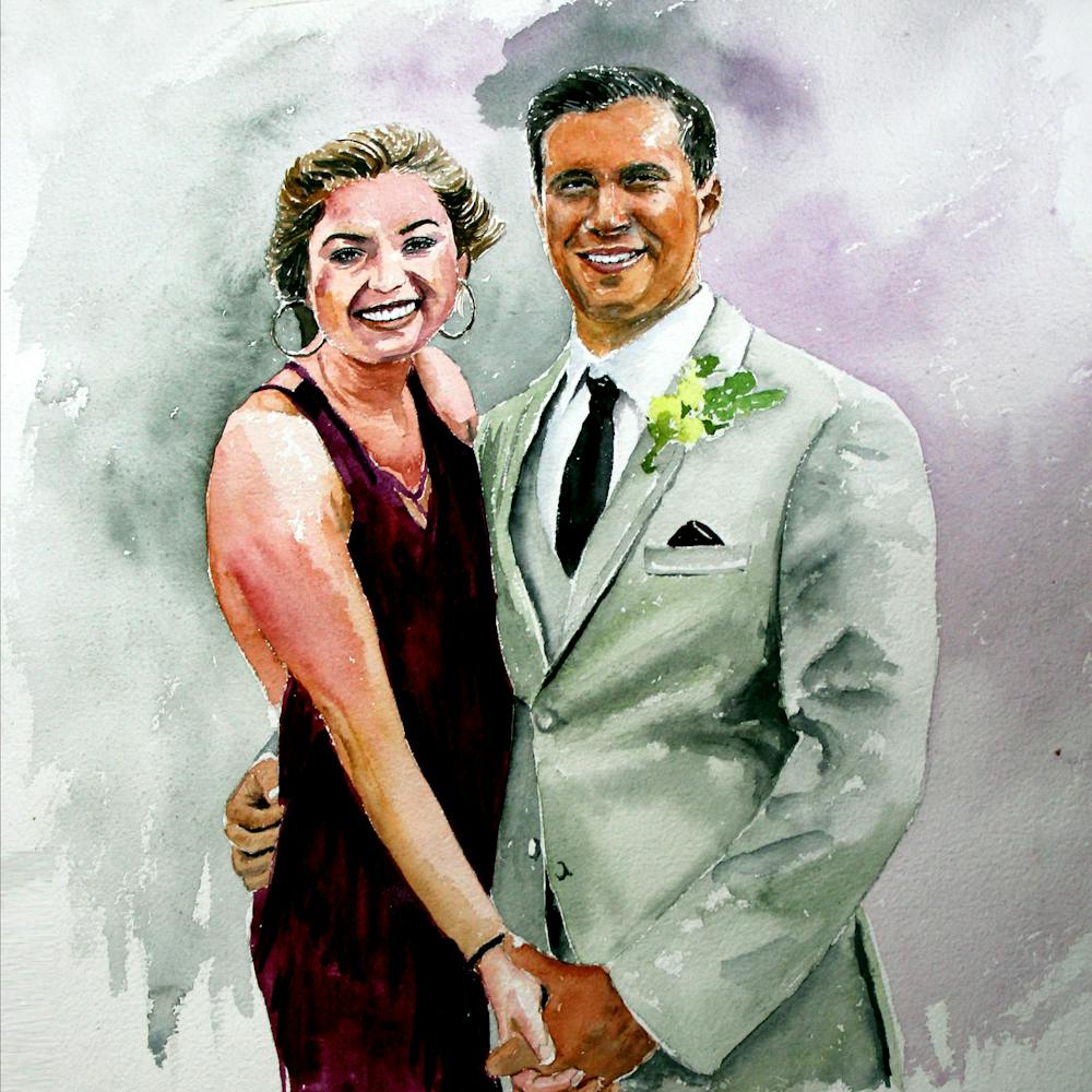 Artist-Rendered Painting