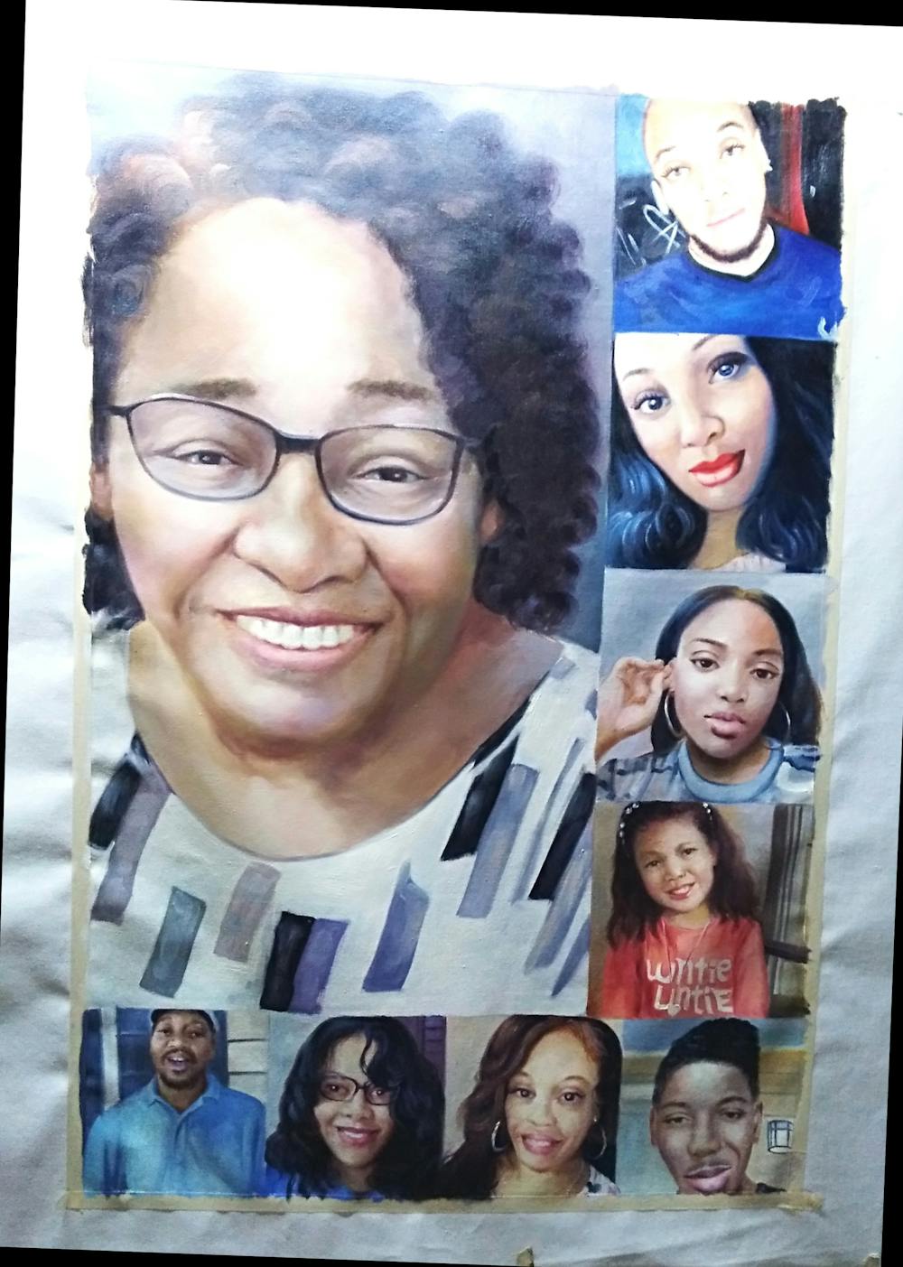 Artist-Rendered Painting