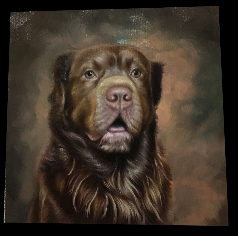 Artist-Rendered Painting