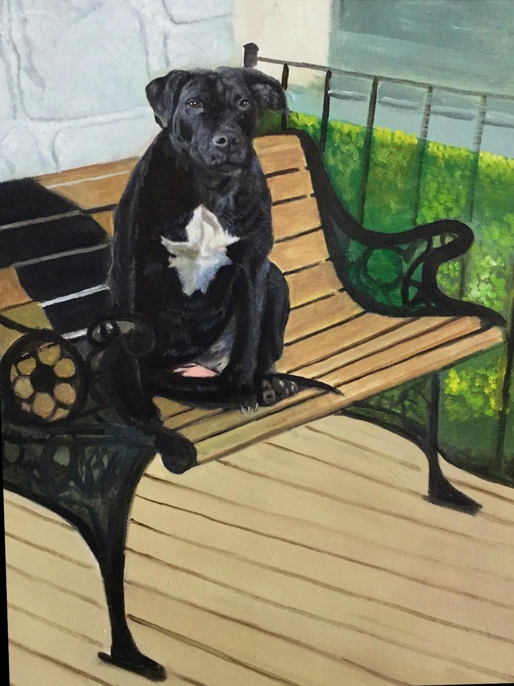 Artist-Rendered Painting