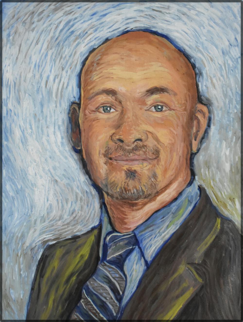 Artist-Rendered Painting