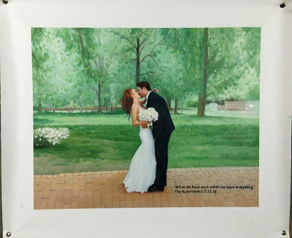 Artist-Rendered Painting