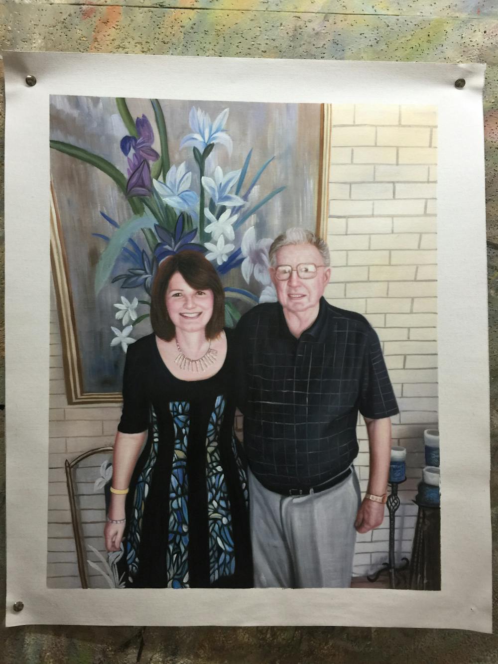 Artist-Rendered Painting