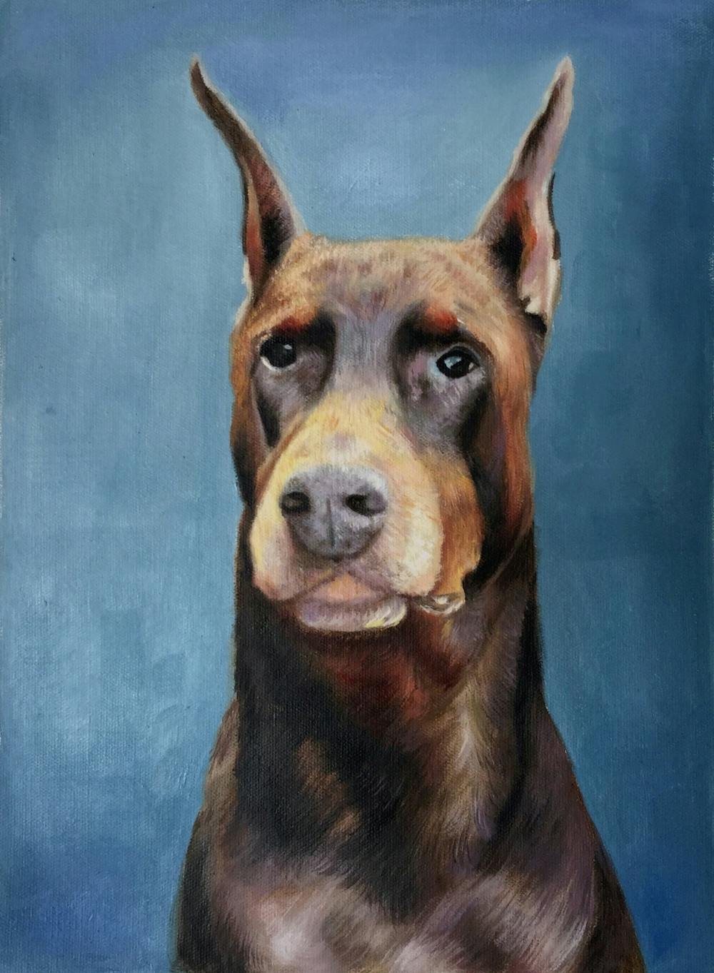 Artist-Rendered Painting