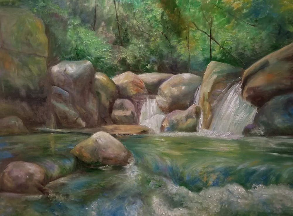 Artist-Rendered Painting