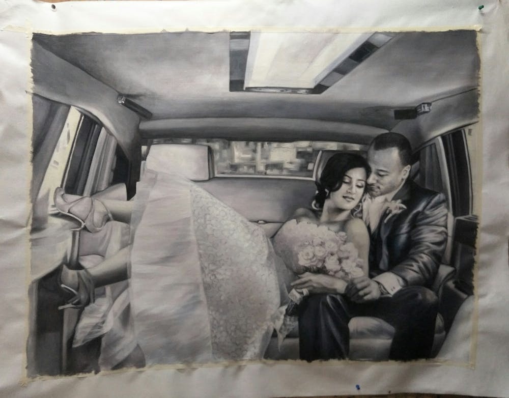 Artist-Rendered Painting