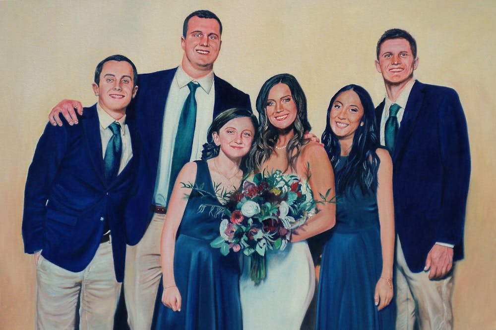 Artist-Rendered Painting