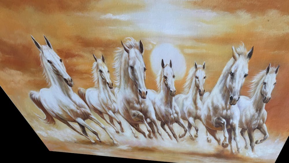 Artist-Rendered Painting