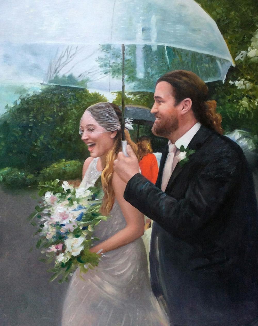 Artist-Rendered Painting