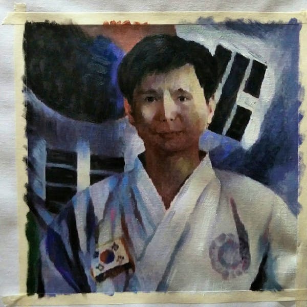 Turn Your Black Belt Photo Into A Hand Made Artist Portrait