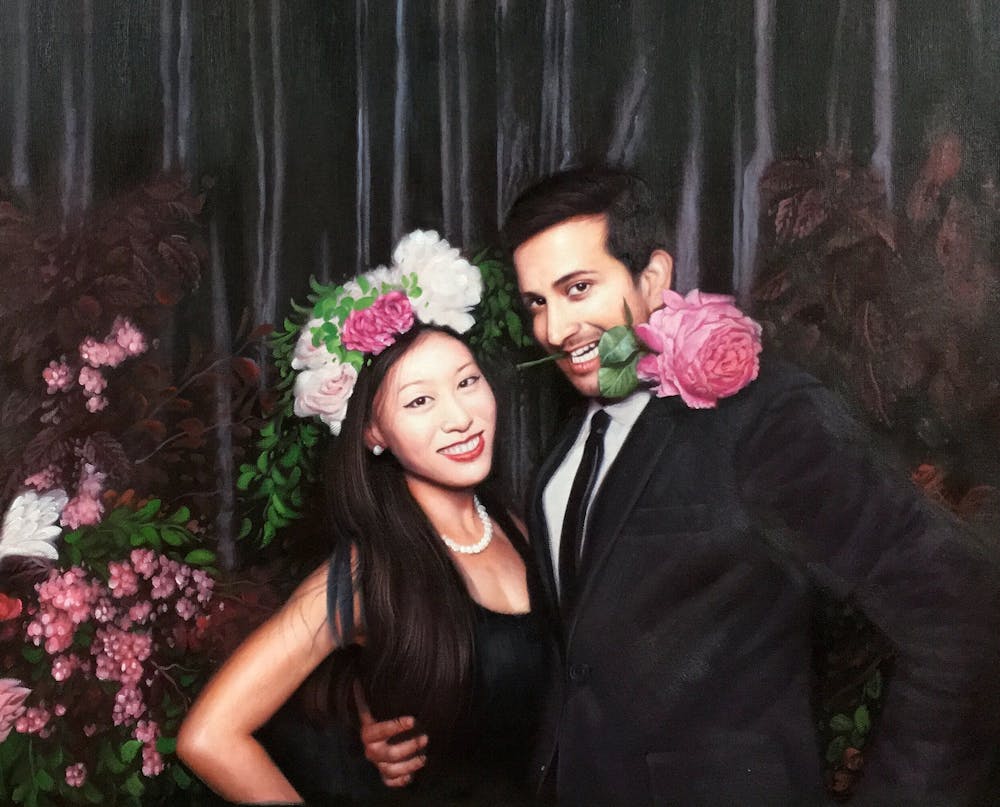 Artist-Rendered Painting