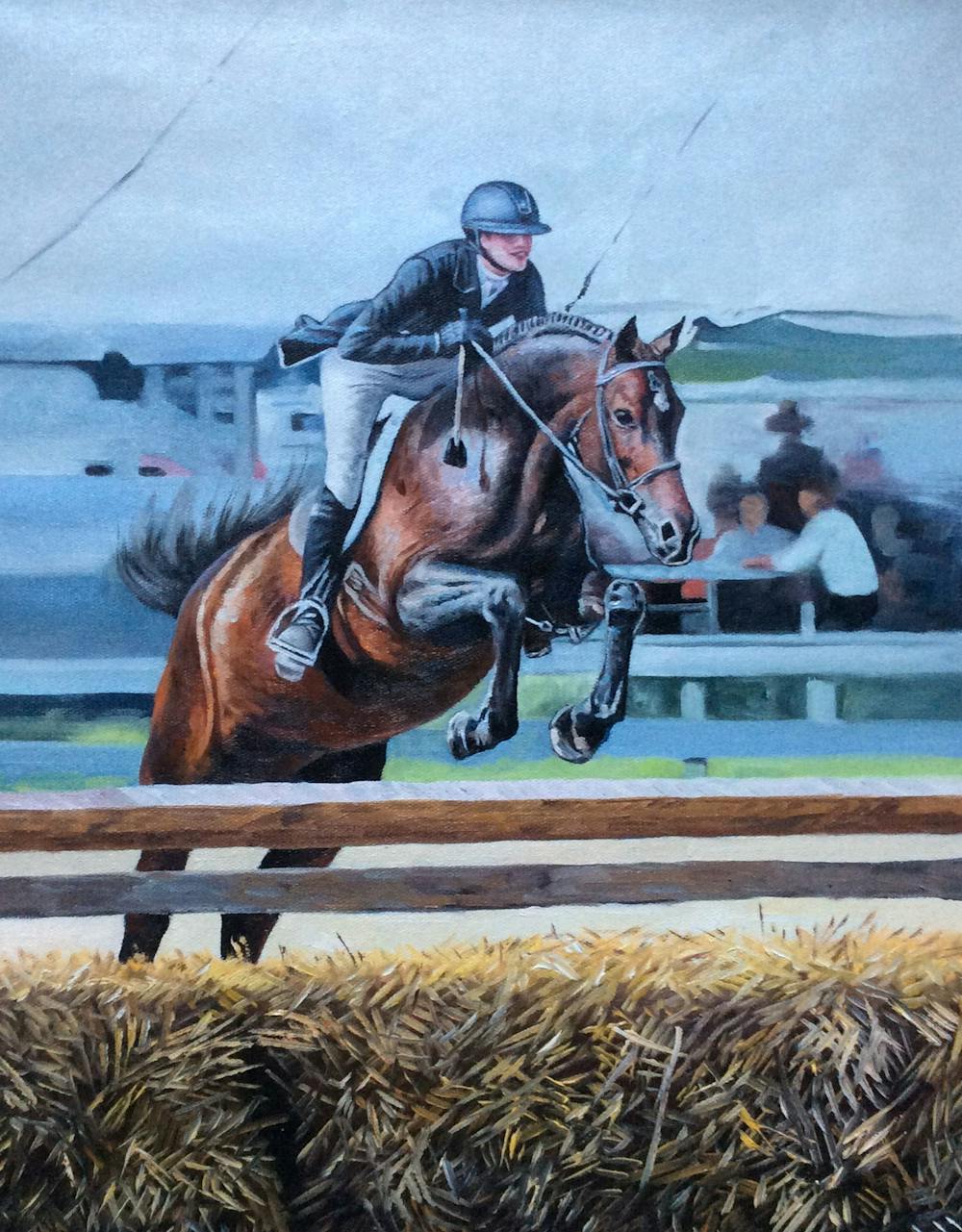 Artist-Rendered Painting