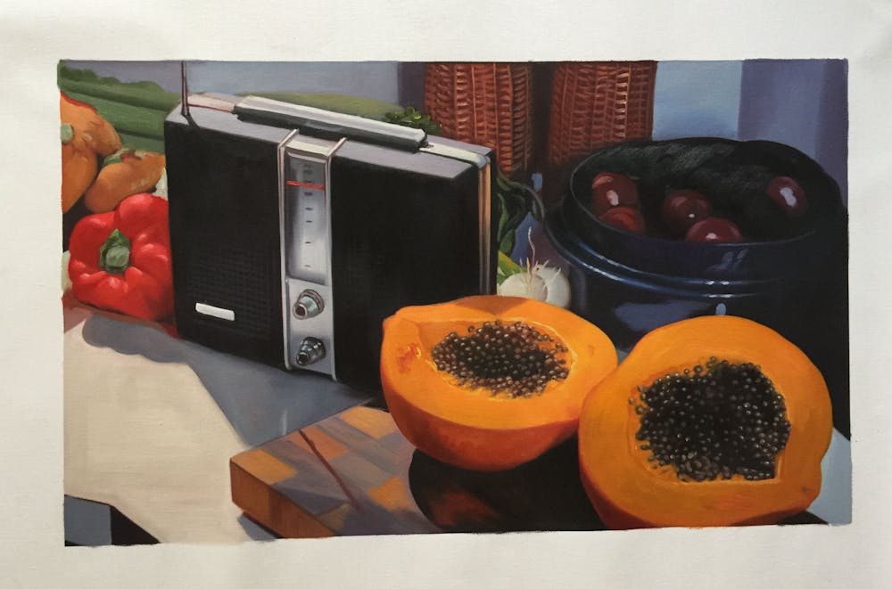 Artist-Rendered Painting