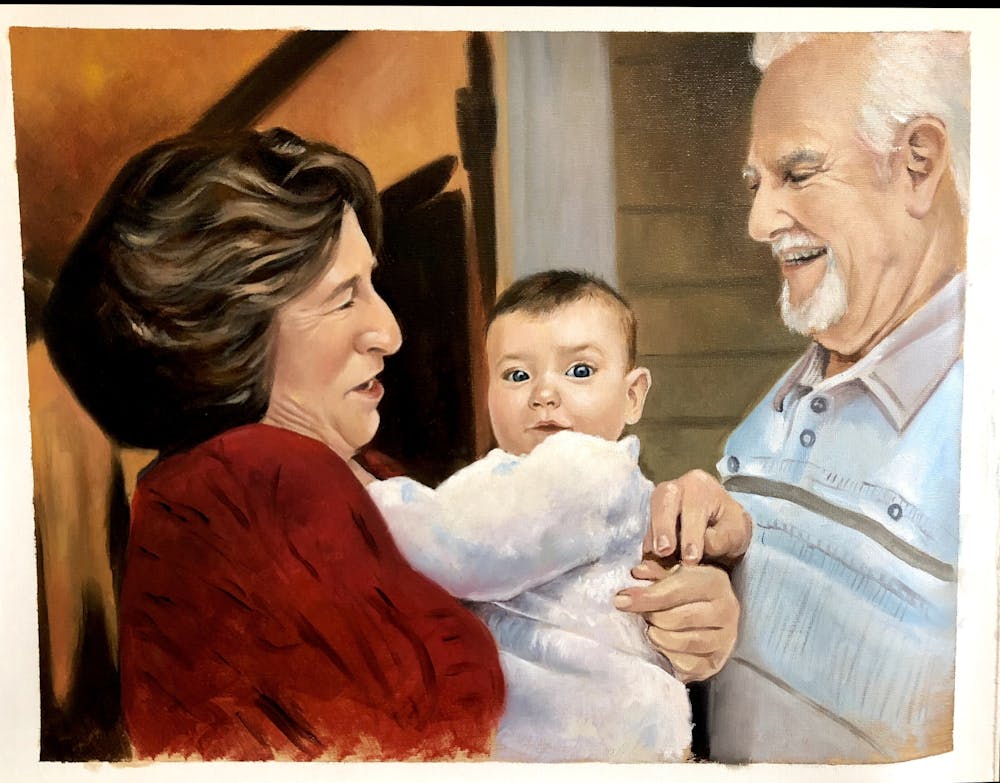Artist-Rendered Painting