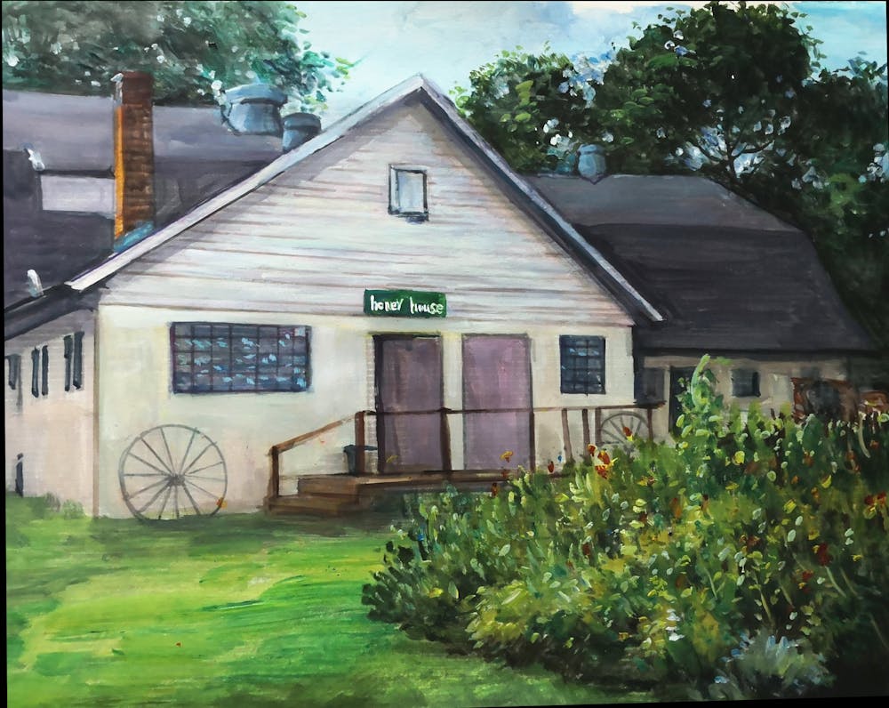 Artist-Rendered Painting