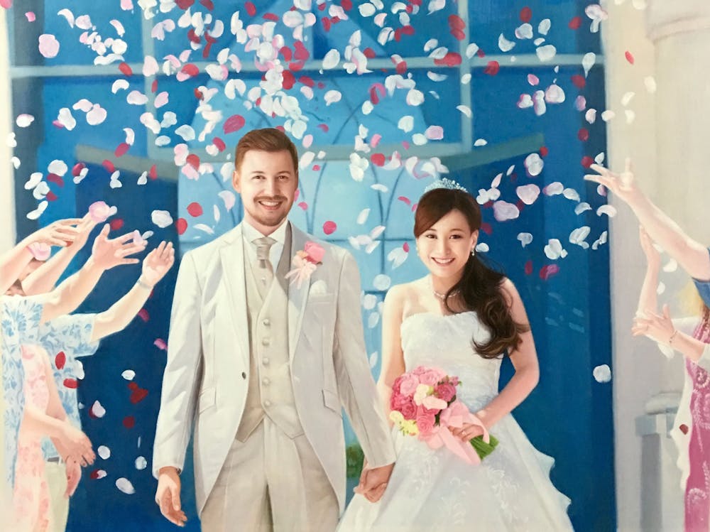 Artist-Rendered Painting