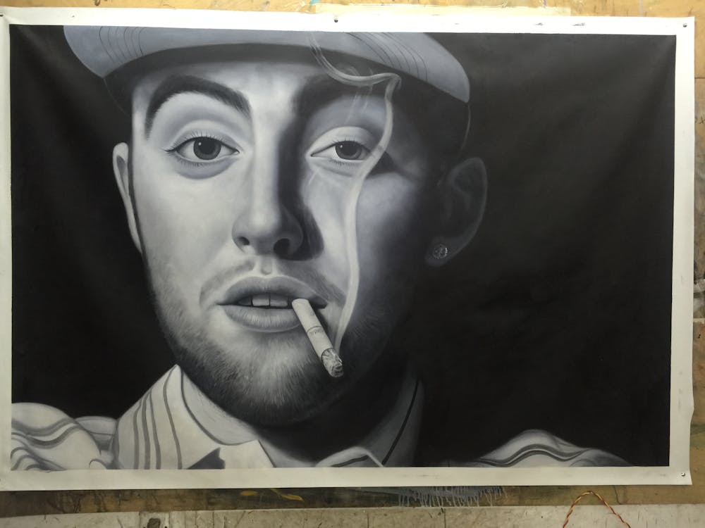 Artist-Rendered Painting