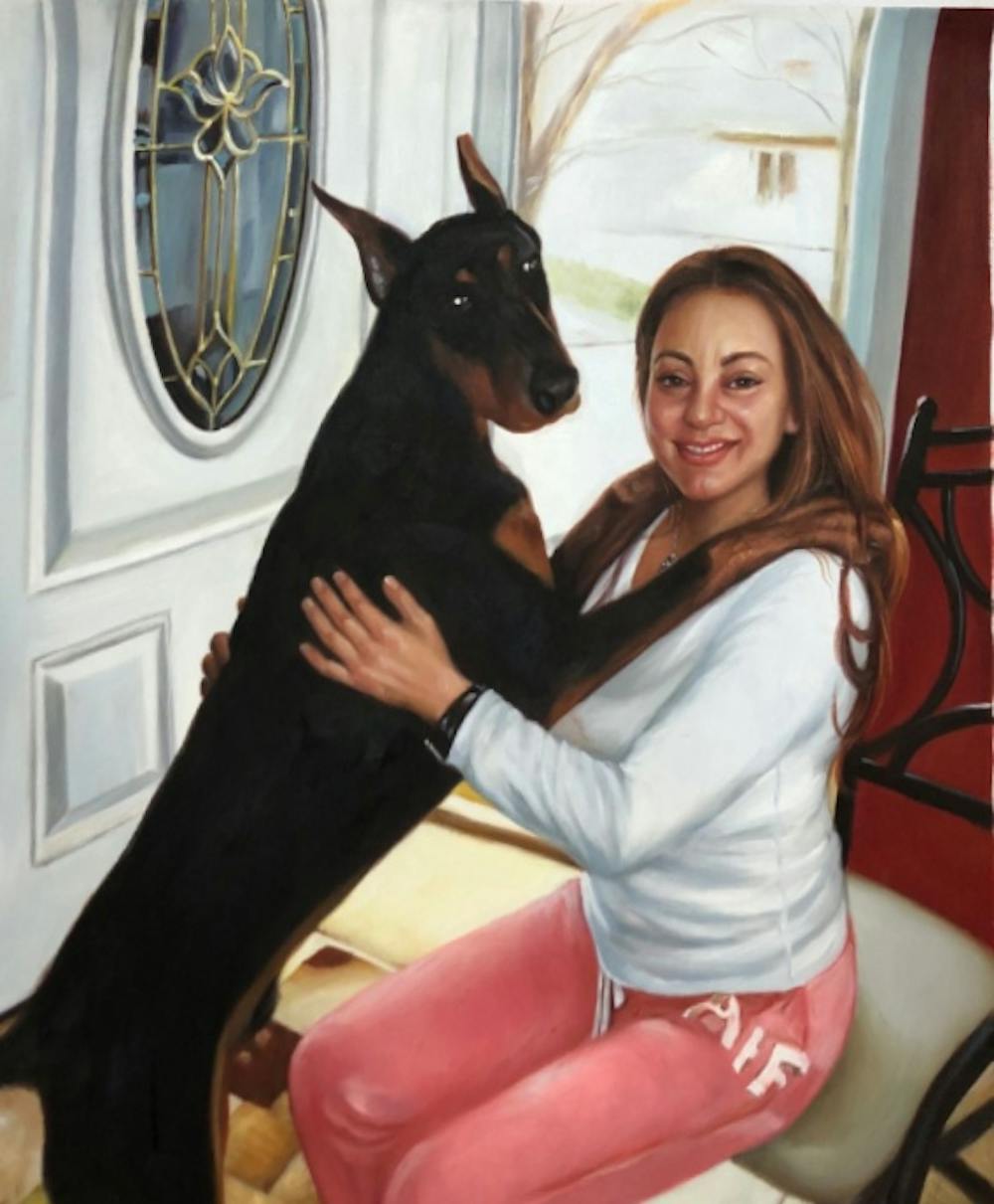 Artist-Rendered Painting