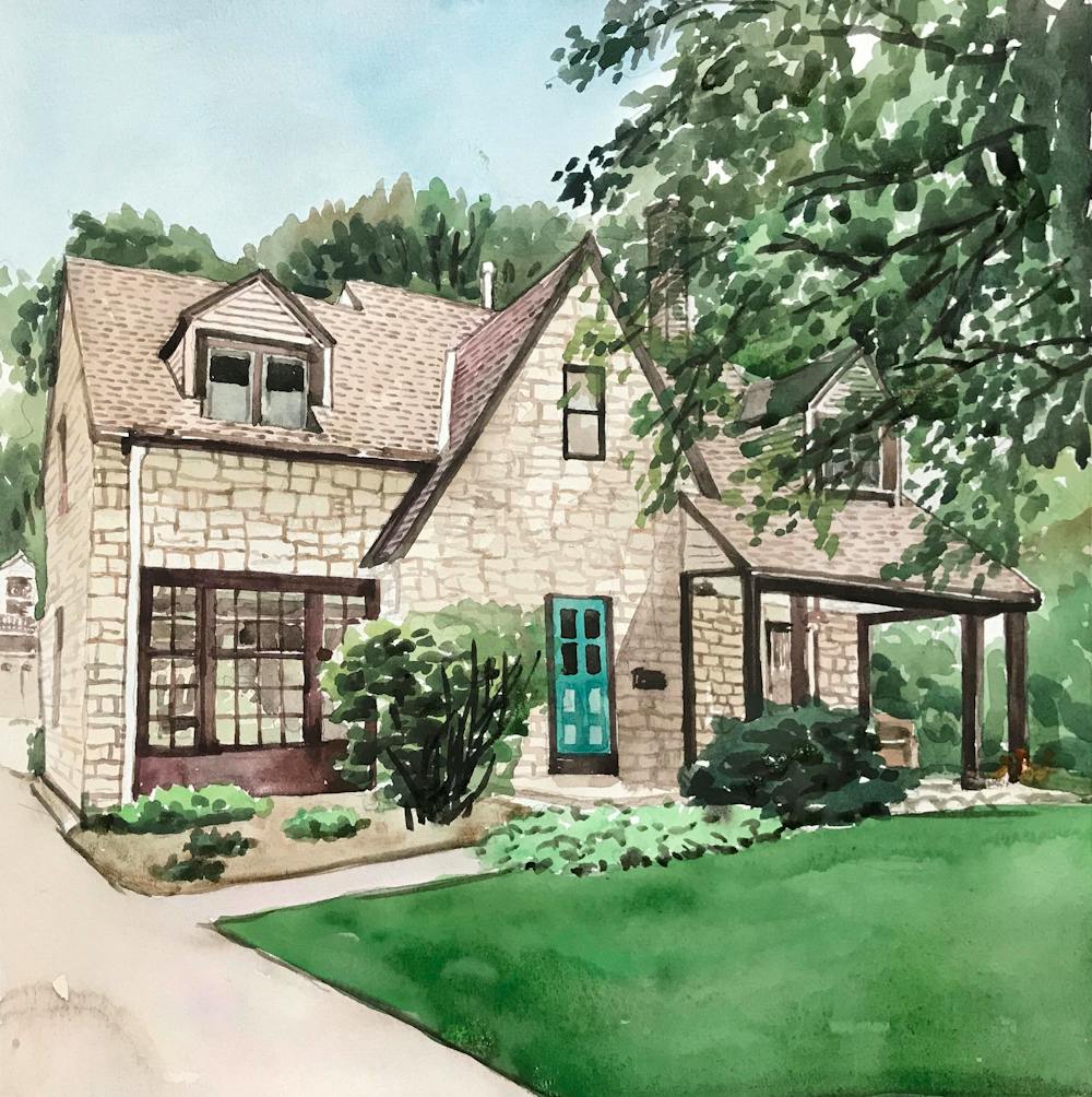 Artist-Rendered Painting