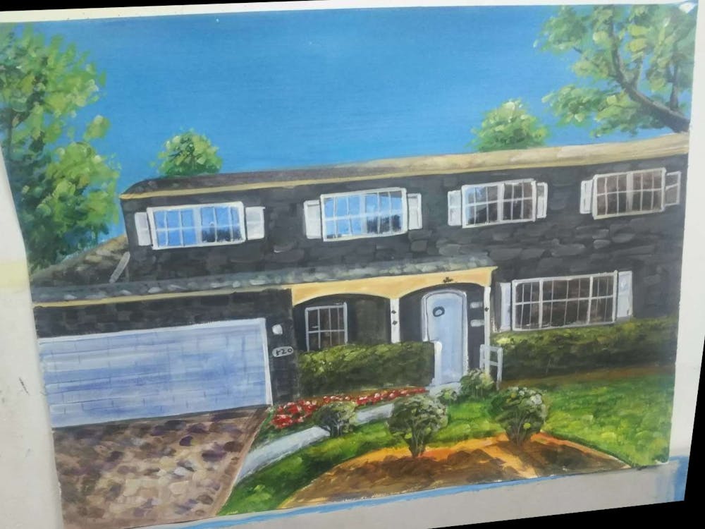 Artist-Rendered Painting