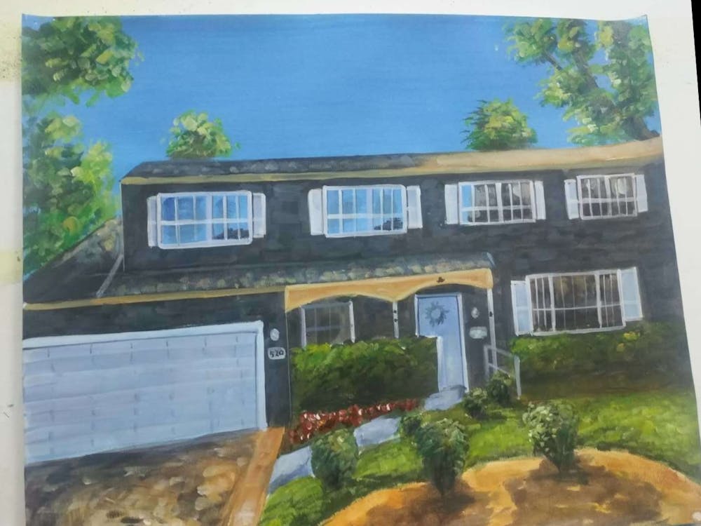 Artist-Rendered Painting