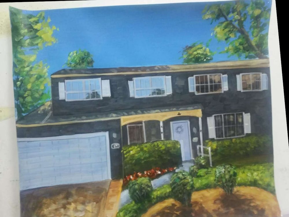 Artist-Rendered Painting