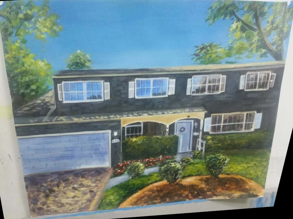 Artist-Rendered Painting