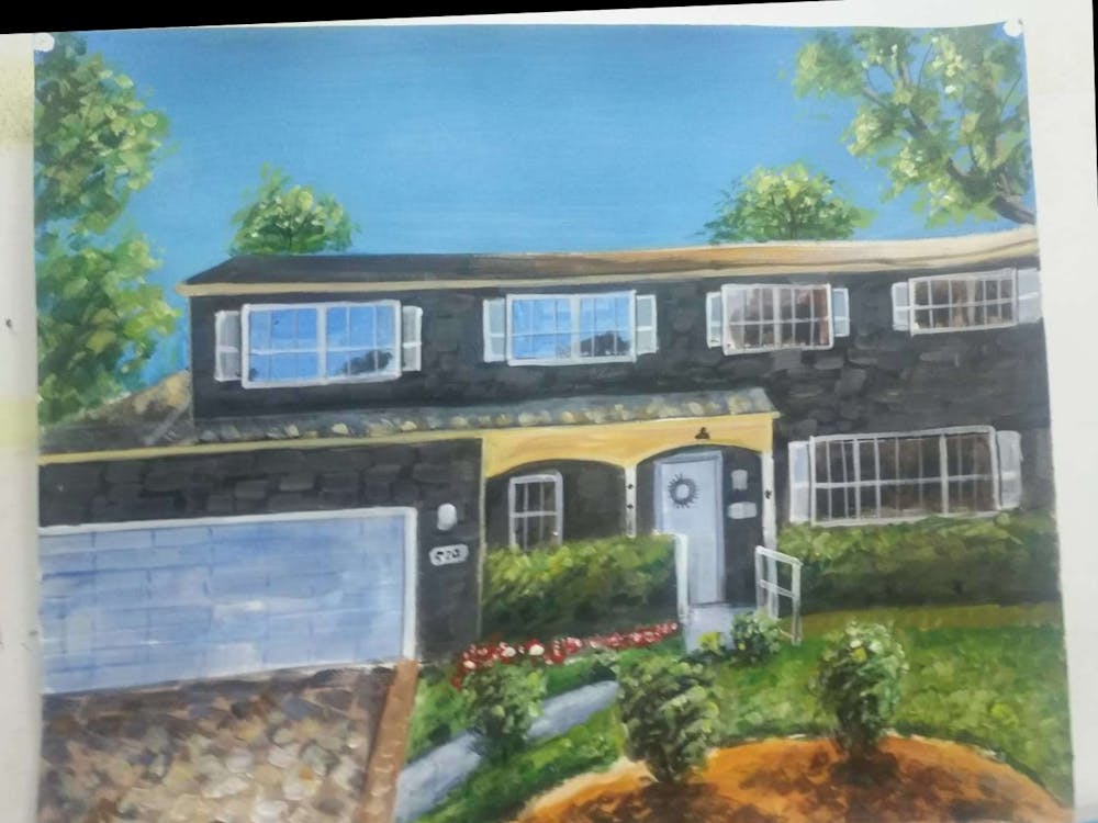 Artist-Rendered Painting