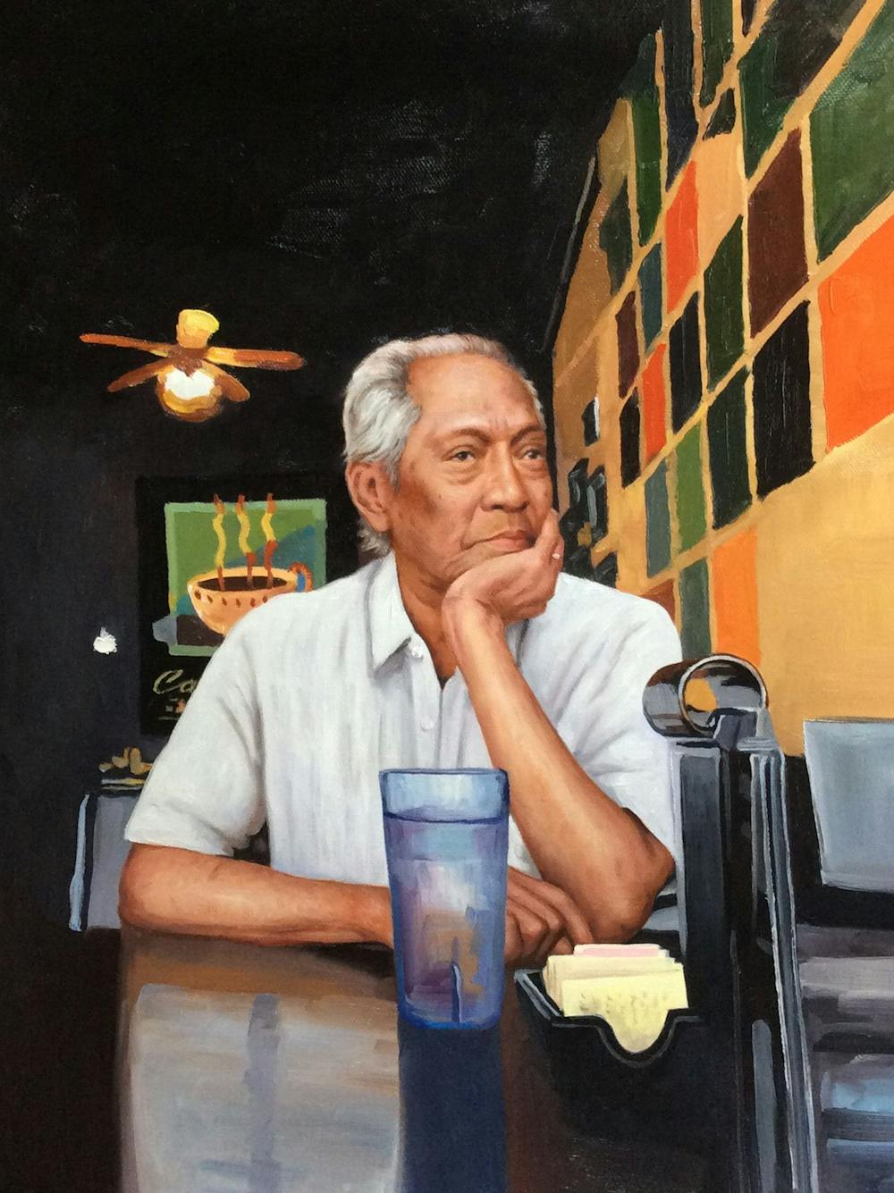 Artist-Rendered Painting