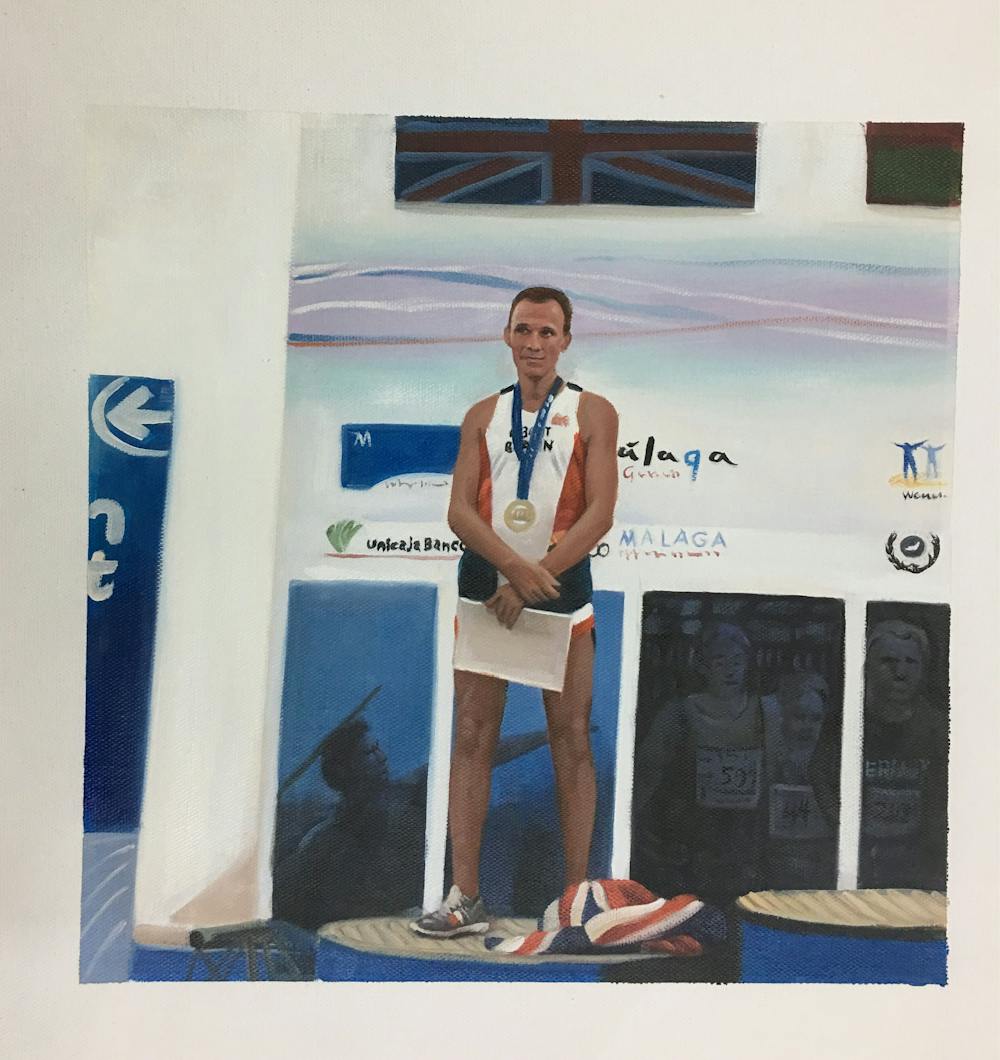 Artist-Rendered Painting