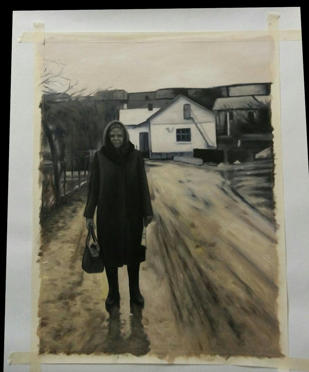 Artist-Rendered Painting