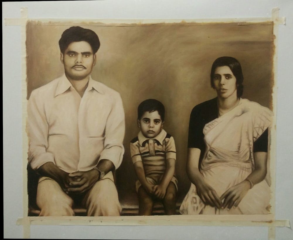 Artist-Rendered Painting