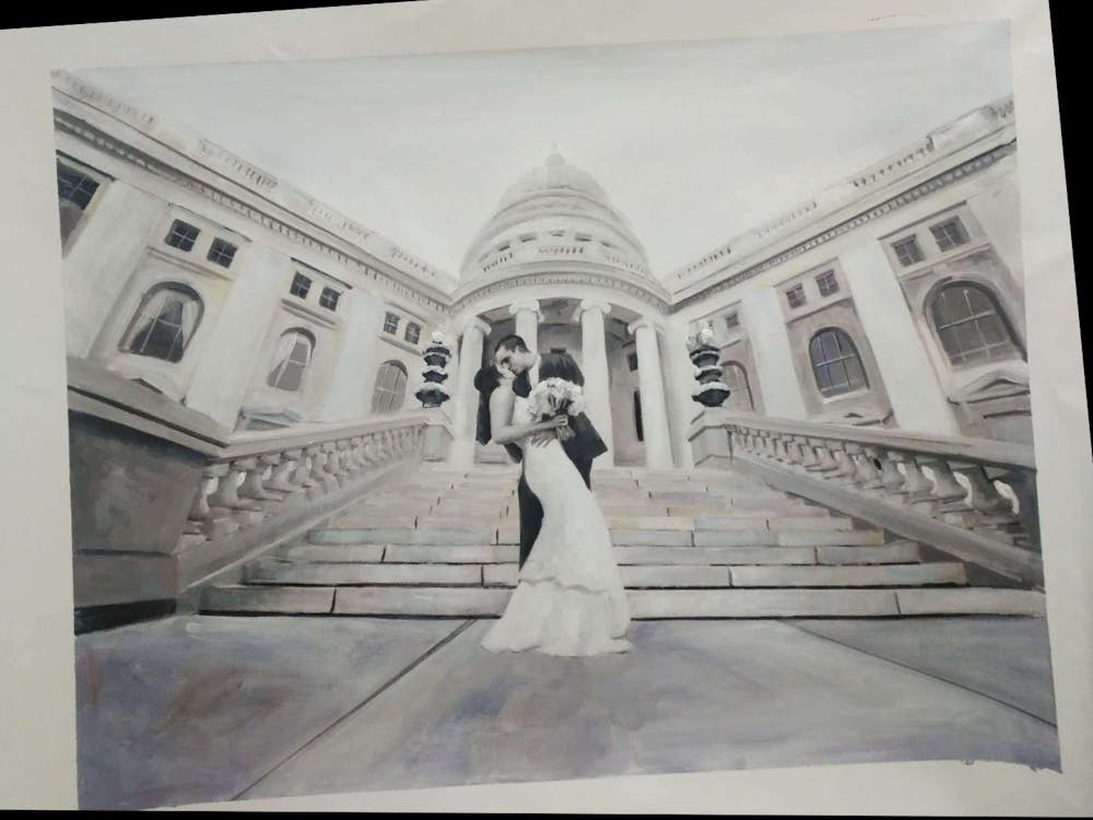 Artist-Rendered Painting