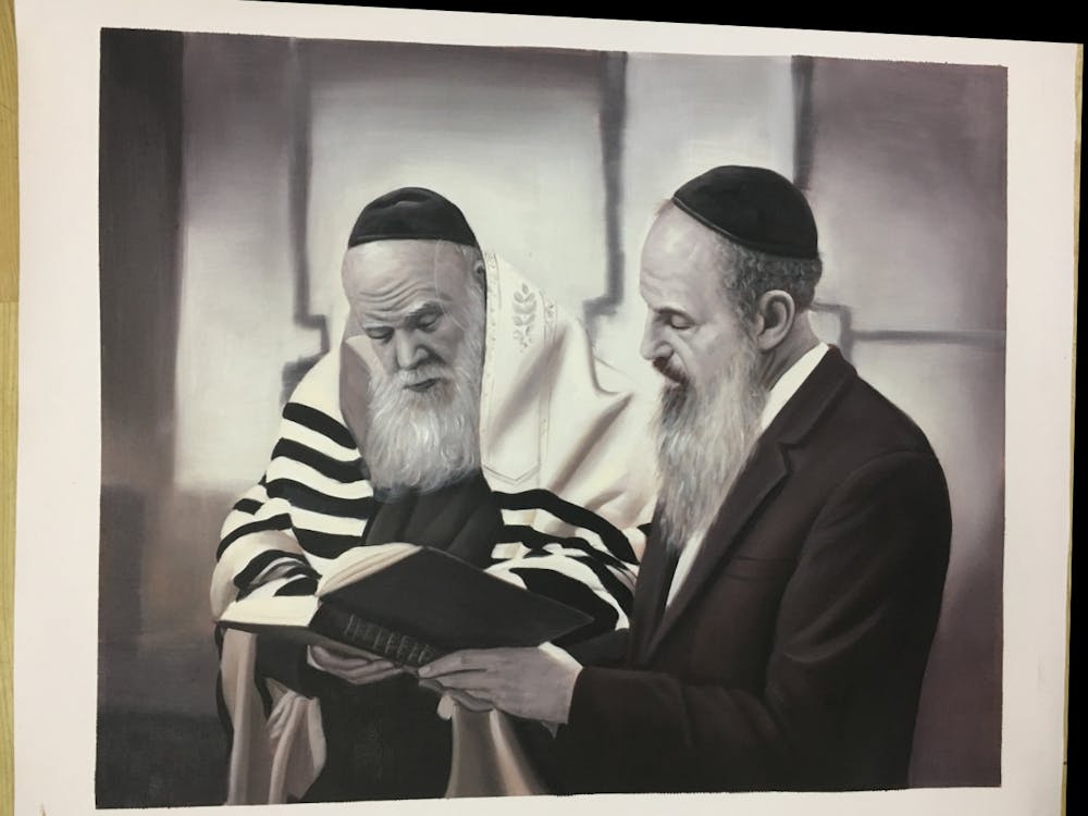 Artist-Rendered Painting