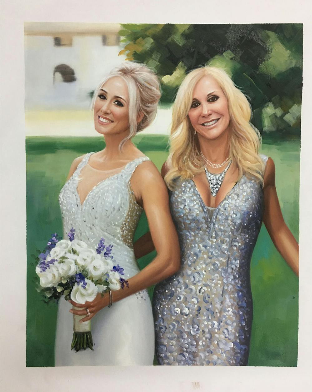 Artist-Rendered Painting