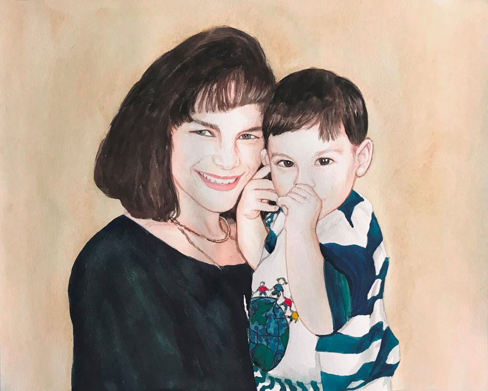 Artist-Rendered Painting